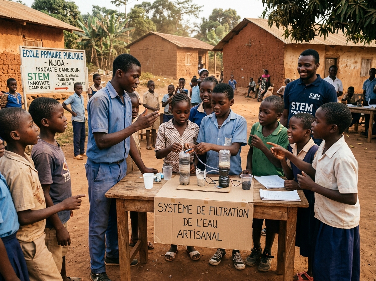 STEMawake Brings Hands-On STEM Learning to Young Learners in Cameroon